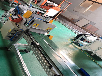 全自动铝纸瓦楞设备M-3-007